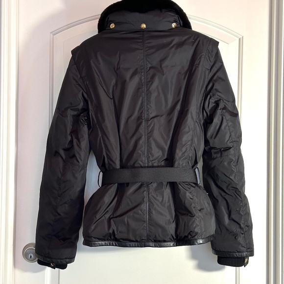 Louis Vuitton Winter jacket with Mink Collar WOMENS SZ 4O (US 8) - Picture 3 of 15